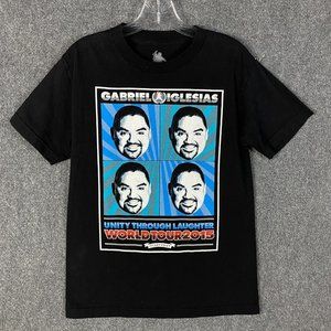 Gabriel Iglesias 2015 World Tour T-Shirt Men's Small 100% Cotton Adults S